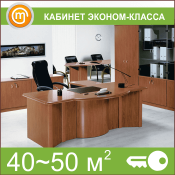 Кабинет эконом-класса (40-50 кв.м)